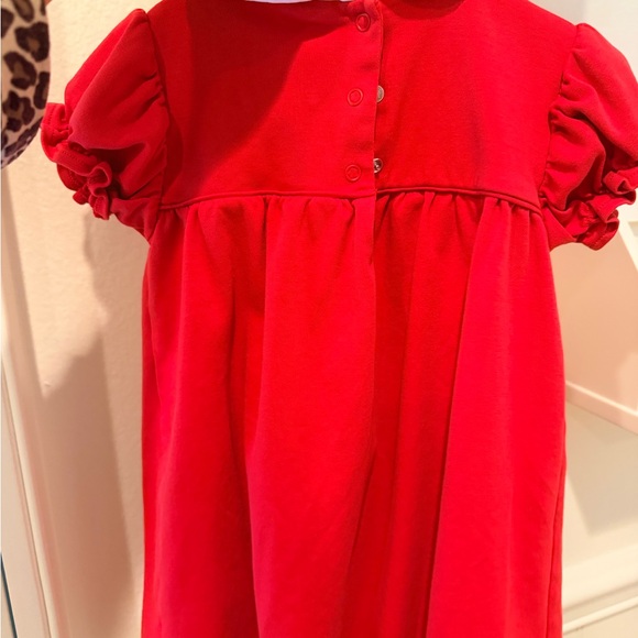 The Beaufort Bonnet Company Red Dress with White Collar - Picture 3 of 4